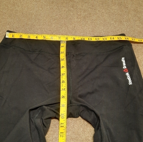 Reebok CrossFit Bike Shorts Workout Size XL Black - Picture 5 of 8